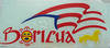 Boricua, Flag Sticker of Puerto Rico at elColmadito.com, Soy Boricua, Flag